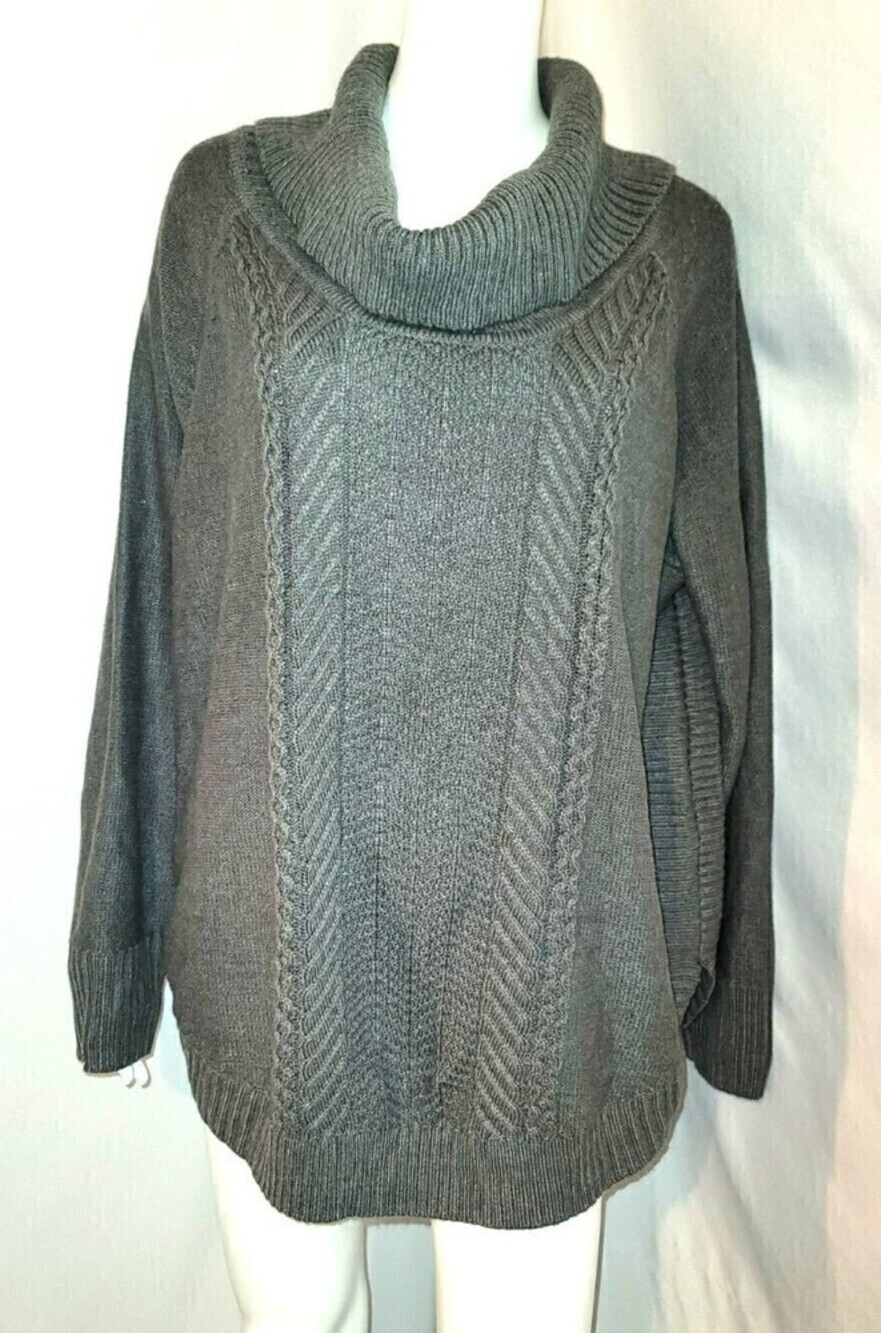 Knits by Hampshire Studio Textured Sweater - Size 3X
